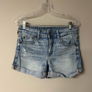 American Eagle Midi‎ Jean Shorts